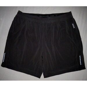 Men's‎ RHONE Draw String Black Stretch GYM Running Athletic Shorts XL